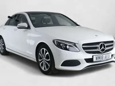 Used Mercedes C200 Premium 136 HP (100 kW) 2018 White Sedan