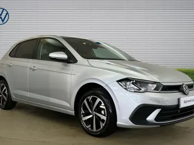 Used VW Polo Match 95 HP (69 kW) 2026 Reflex silver metallic Hatchback