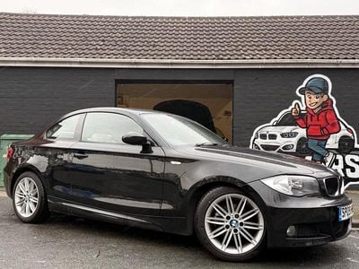 Begagnad BMW 120 Coupé M Sport 174 HK (127 kW) 2009 Svart Sportkupé