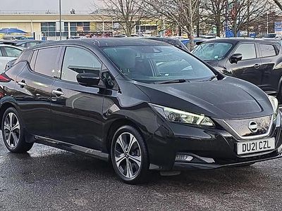Black Used 2021 Nissan Leaf Hatchback | £9,790 (Fair price)