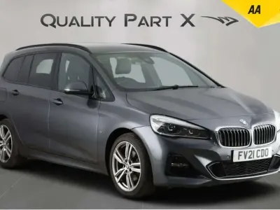 Used BMW 218 M Sport 136 HP (100 kW) 2021 Grey MPV
