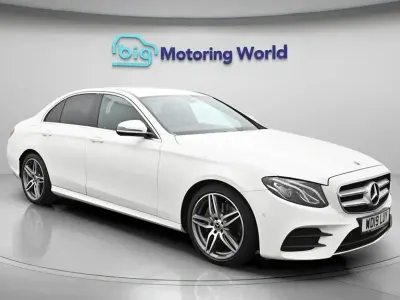 Used Mercedes E200 AMG line 184 HP (135 kW) 2019 White Sedan