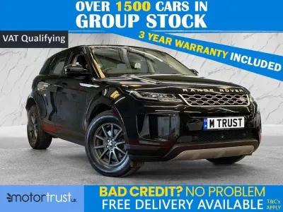 Used Land Rover Range Rover evoque S 163 HP (119 kW) 2021 Black SUV