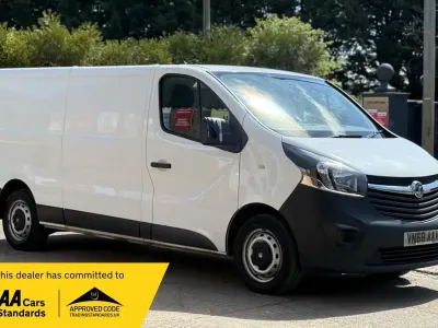 Used Vauxhall Vivaro 2018 White