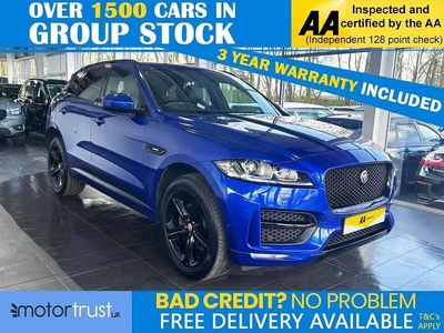 Used Jaguar F-Pace R-Sport 180 HP (132 kW) 2019 Blue SUV