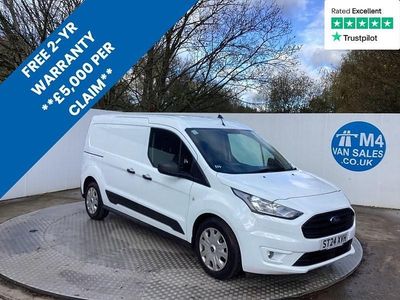 Used Ford Transit Connect Trend 100 HP (73 kW) 2024 Frozen white (solid paint) MPV