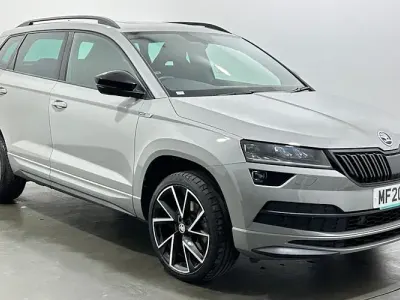 Używany Skoda Karoq SportLine 150 KM (110 kW) 2020 Szary SUV