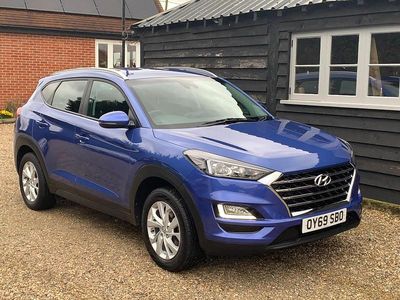 Used Hyundai Tucson SE 2019 Blue SUV