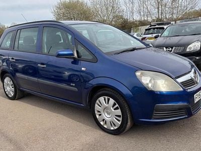 Used Vauxhall Zafira 150 HP (110 kW) 2007 Blue MPV