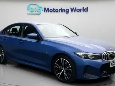 Used BMW 330e M Sport 292 HP (214 kW) 2023 Blue Sedan