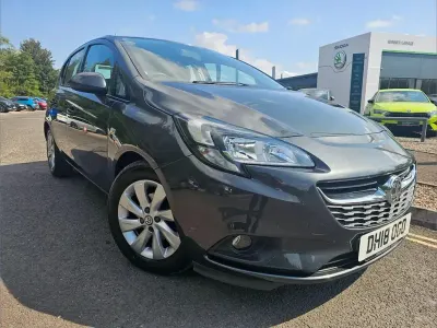 Used Vauxhall Corsa Design Edition 90 HP (66 kW) 2018 Grey Hatchback