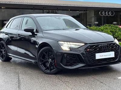Black Used 2022 Audi RS3 Comfort Sedan | £49,990 (Fair price)