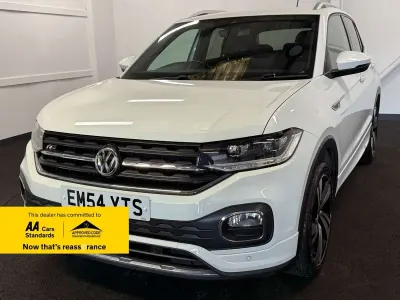 Used VW T-Cross R-line 115 HP (84 kW) 2019 White SUV