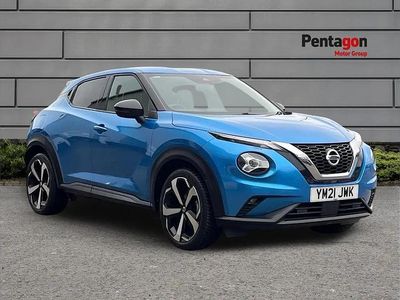 Used Nissan Juke Tekna 112 HP (82 kW) 2021 Blue SUV
