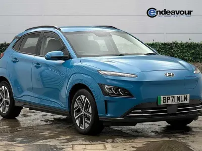 Used Hyundai Kona Premium 150 kW (204 HP) 2022 Blue SUV