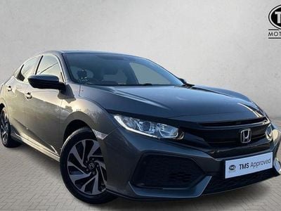 Grey Used 2018 Honda Civic SE Hatchback | £10,072 (Good price)