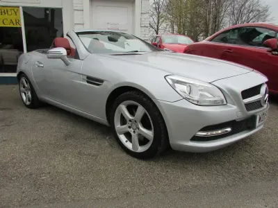 Used Mercedes SLK250 2015 Silver Cabriolet