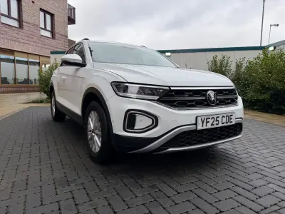 Used VW T-Roc Life 2025 White SUV