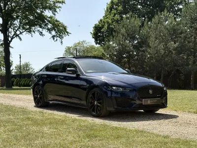 Used Jaguar XE R-Dynamic 250 HP (183 kW) 2019 Blue Sedan