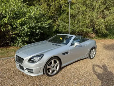 Used Mercedes SLK350 AMG 2014 Silver Cabriolet
