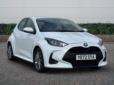 Used Toyota Yaris Hybrid 2022 White Hatchback