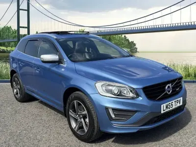 Second-hand Volvo XC60 R-Design 190 CP (139 kW) 2015 Albastru SUV