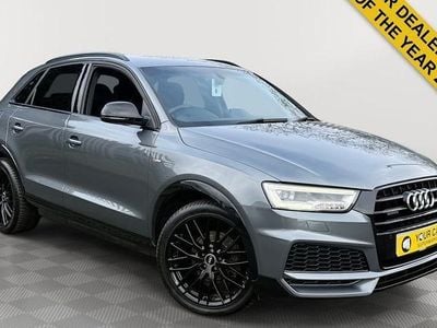Used Audi Q3 Black Edition 150 HP (110 kW) 2017 Grey SUV