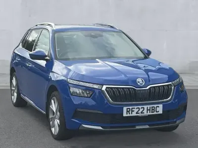 Used Skoda Kamiq SE Drive 150 HP (110 kW) 2022 Energy blue SUV