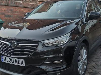 Used Vauxhall Grandland X Elite 131 HP (96 kW) 2020 Black SUV