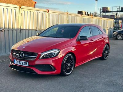Used Mercedes A200 AMG Line Premium Plus 2016 Red Hatchback