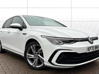 Used VW Golf VII R-line 150 HP (110 kW) 2020 White Hatchback