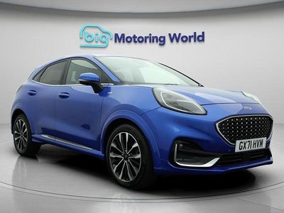 Blue Used 2021 Ford Puma ST-Line Hatchback | £16,600 (Fair price)