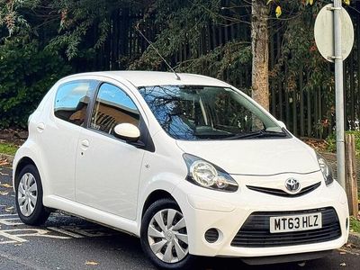 White Used 2013 Toyota Aygo Hatchback | £6,795 (Fair price)
