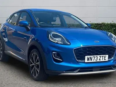 Used Ford Puma Titanium 125 HP (91 kW) 2023 Blue SUV