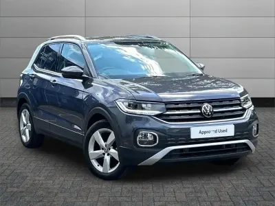 Usado VW T-Cross SEL 110 HP (80 kW) 2023 Cinzento SUV