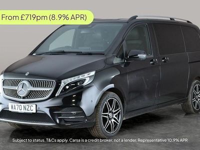 Black Used 2020 Mercedes V300 AMG line MPV | £41,990 (Good price)