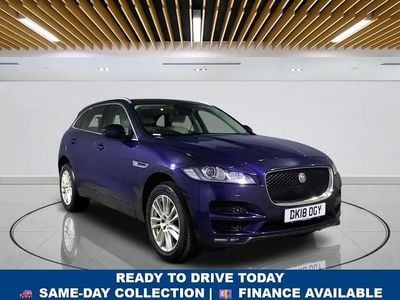 Used Jaguar F-Pace Portfolio 180 HP (132 kW) 2018 Blue SUV