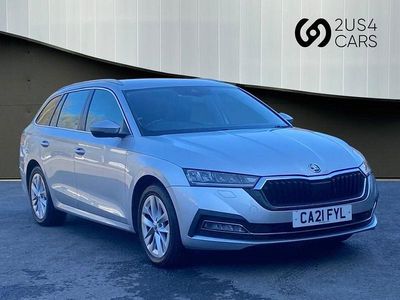 Używany Skoda Octavia SE L 150 KM (110 kW) 2021 Srebrny Kombi