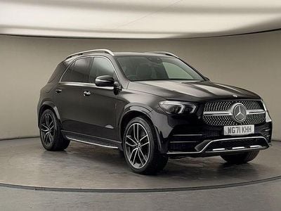 Obsidian black Used 2021 Mercedes GLE350 AMG line SUV | £41,650 (Fair price)