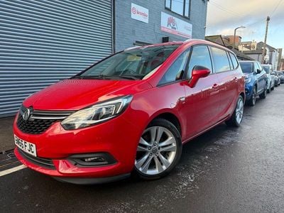 Used Vauxhall Zafira Tourer SRi 170 HP (125 kW) 2016 Red MPV
