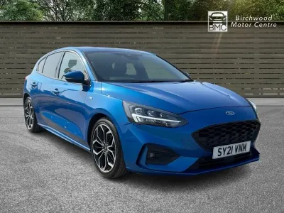 Used Ford Focus ST-Line X 120 HP (88 kW) 2021 Blue Hatchback