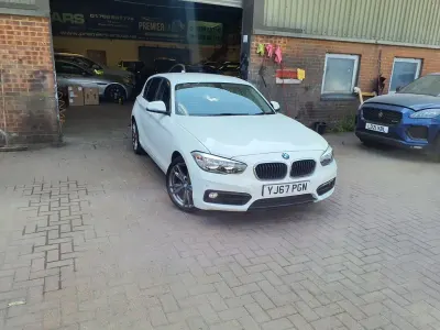 Used BMW 118 Comfort Edition 150 HP (110 kW) 2018 White Hatchback