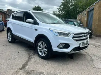 Used Ford Kuga Titanium 150 HP (110 kW) 2018 White SUV