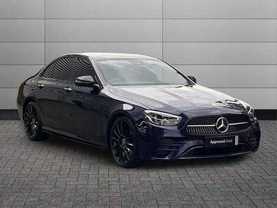 Used Mercedes E200 AMG line 196 HP (144 kW) 2023 Blue Sedan