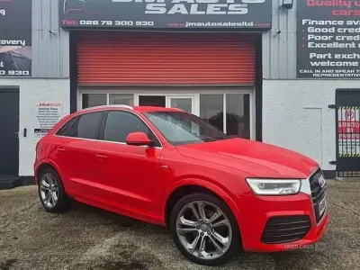 Used Audi Q3 S-line plus 184 HP (135 kW) 2016 Red SUV