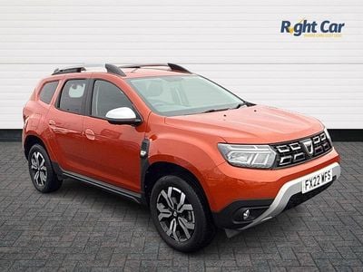 Used Dacia Duster Prestige 2022 Orange Hatchback