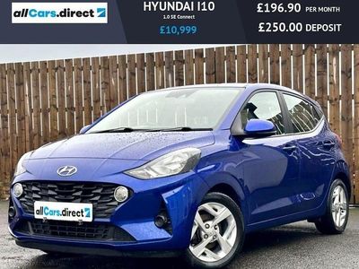Used Hyundai i10 SE 67 HP (49 kW) 2021 Blue Hatchback