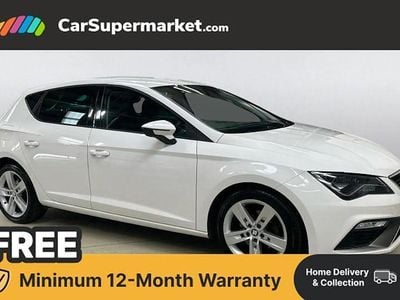 Used Seat Leon FR 150 HP (110 kW) 2018 White Hatchback
