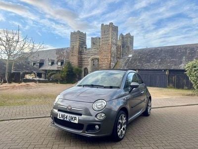 Grey Used 2014 Fiat 500 S Cabriolet | £3,995 (Good price)
