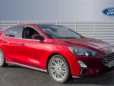 Red Used 2020 Ford Focus Titanium X Hatchback | £12,113 (Super price)